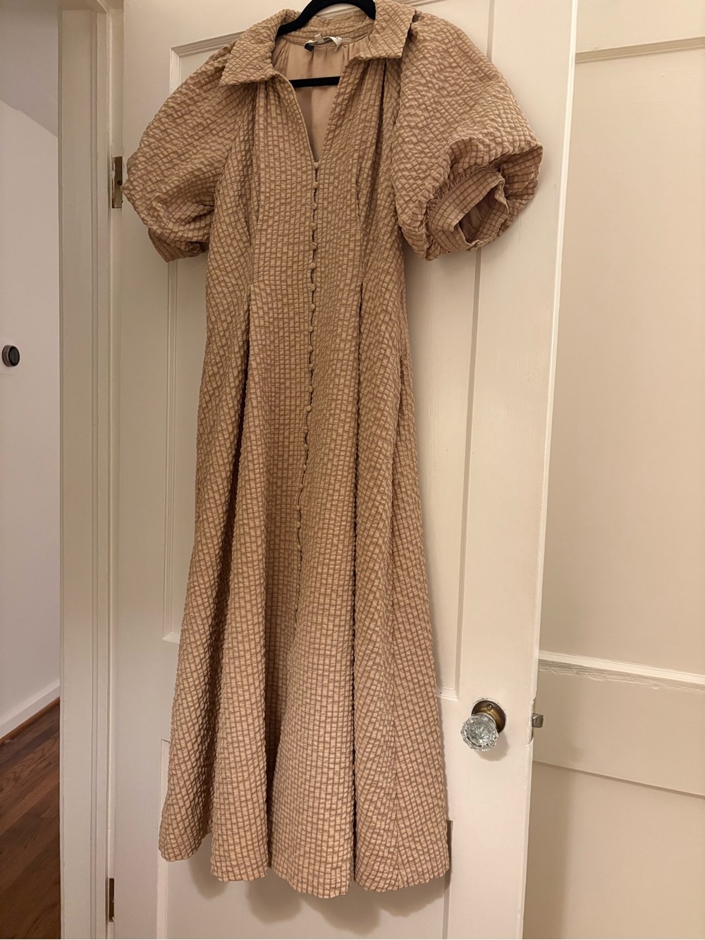 Button Front Maxi Dress - Picture 3 of 4